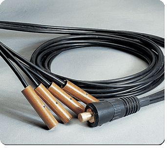 Cables con conectores para resistencias